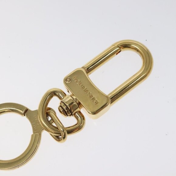 LOUIS VUITTON Anneau Cles Key Holder metal Gold Tone - Picture 5 of 7